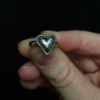 Image 3 of MTO Sterling Heart Rings
