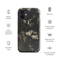 Image 10 of Cuddling Black Cats Goth Inspired Tough Case for iPhone®