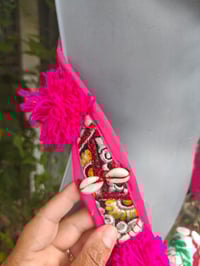 Image 9 of Jaz min cross body bag and coin purse- Hot pink