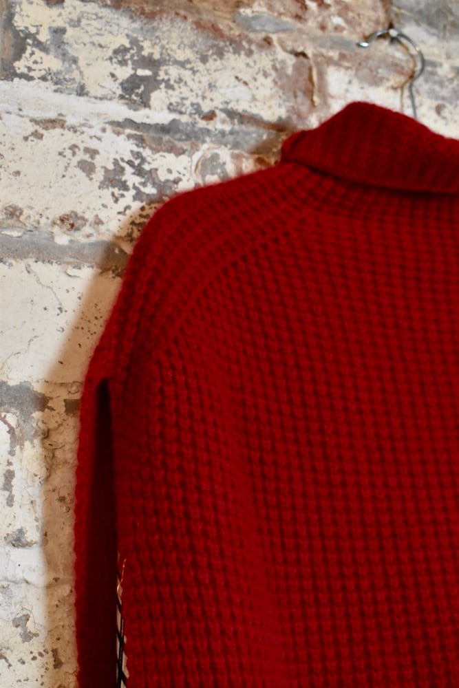 Image of Cashmere roll-neck cape