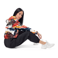 Image 5 of Women’s BRH DOMESICK sweet drip Cropped Windbreaker