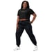 Image of Ancestor's Work- Crop Top (black)