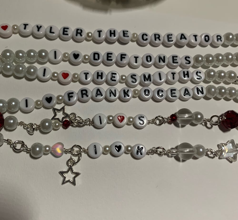 I ❤️ custom bracelet