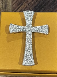 Image 1 of Luxury Cross Brooch 