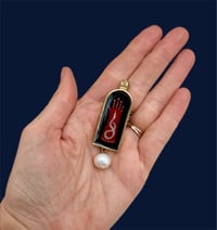 Image 2 of Red Glove Pendant 
