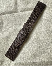 Image 3 of Russian grain Chocolate Brown Museum Watch Strap