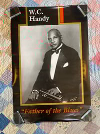 WC Handy poster, deadstock, 80s/90s