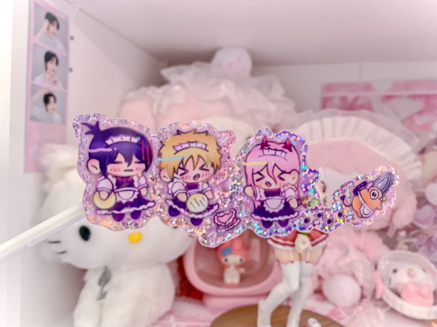 Image of CSM Maids | Glitter Sticker