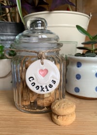 Image 2 of Ceramic Cookies tag