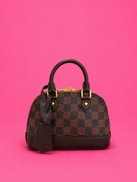 Nano brown check Alma