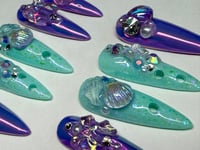 Image 4 of Sea Dreams Press-On Nails Size Small