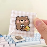 Image 2 of Boba Bear Pin 
