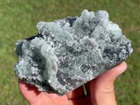Image 1 of Green Fluorite With Sugar Quartz Specimen #1589 