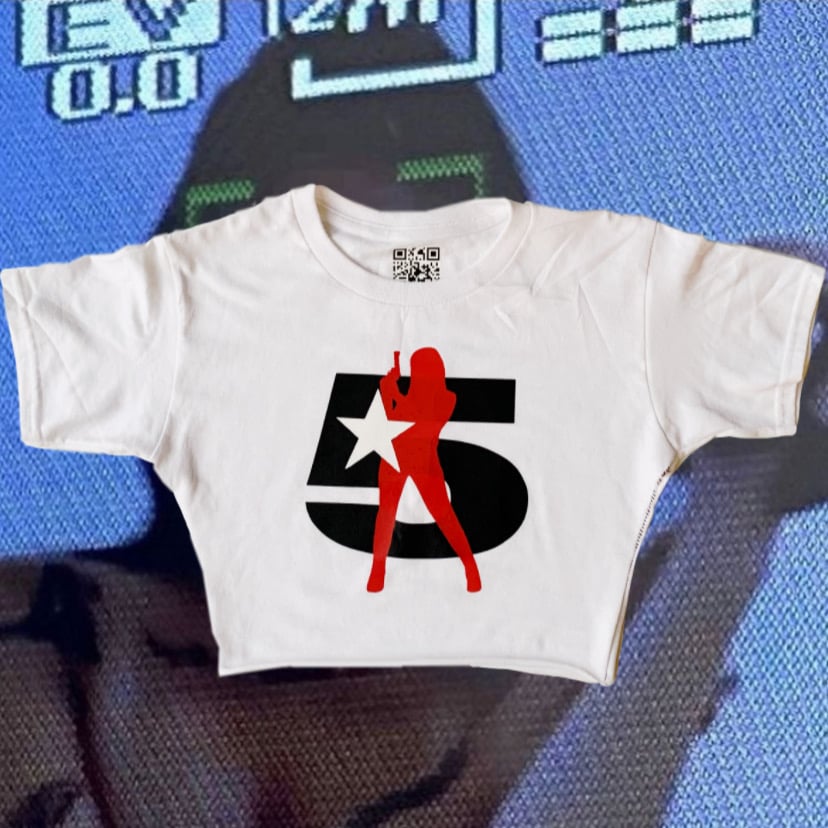 Image of 5TAR BBY TEE [ white ]*