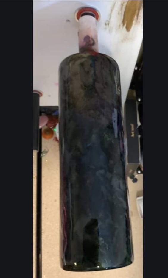 Image of 30oz Black Chrome Marble