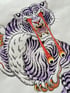 Hand painted washi print #02 Image 2