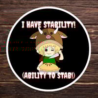 Image 1 of I have STABility: Bubble-free stickers