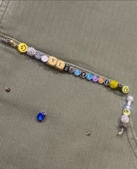 Image 1 of Carpenter Smiley Jeans 👖with ŚŤŸŁĘŠBŶŁÄŇÏ 💎 BĒĀĘÐÈĎ🧿 ĶÑËĘ 🦵🏿