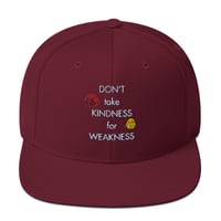 Image 25 of ZEN EXP - “Don’t Take Kindness For Weakness” Snapback Hat