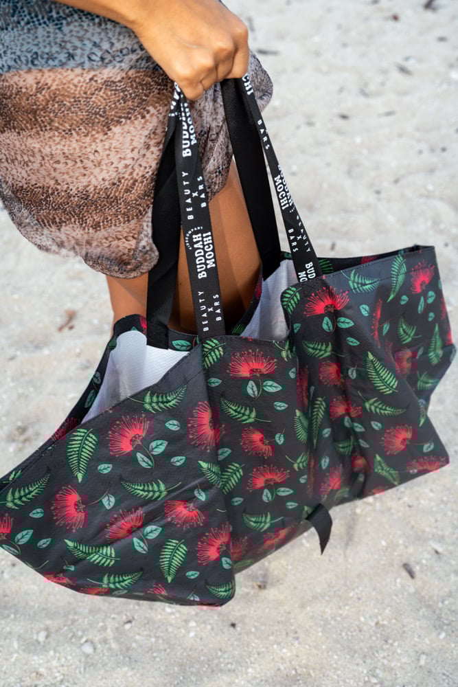 Image of FROM THE LAVA Ohia Fern Bombucha Bag • Buddah Mochi Collab