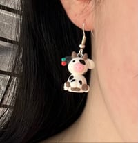 Image 3 of Cow earrings