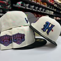 Image 2 of New Era 59Fifty Chrome Houston Texans Draft03