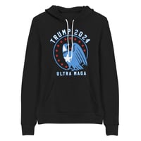 Image 2 of Trump 2024 Ultra MAGA Patriotic Eagle - Comfy Unisex Hoodie