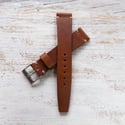 18mm Corfam Style Strap - Sienna
