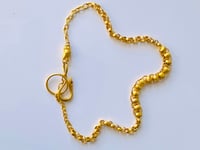 Image 2 of RARE 14k GOLD ENGLISH GEORGIAN CHAIN