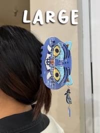 Image 3 of [IN HAND] BLUE TIGER CLAW CLIP