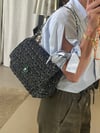 MEGA PEPITE NOIR LUREX 