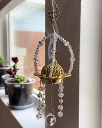 Image 1 of Lunar Prism Incense Suncatcher 