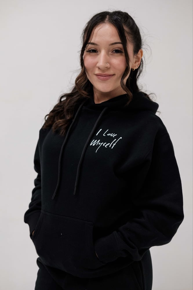 Image of Black I Love Myself hoodie