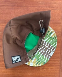 Image 2 of Huckleberry Brown Denim Twill Bungee Cap