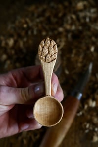 Image 2 of ‘ Falling Leaves Coffee Scoop 