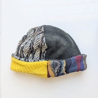 Image 3 of Upcycled Reversible Beanie Cotton Blend 22