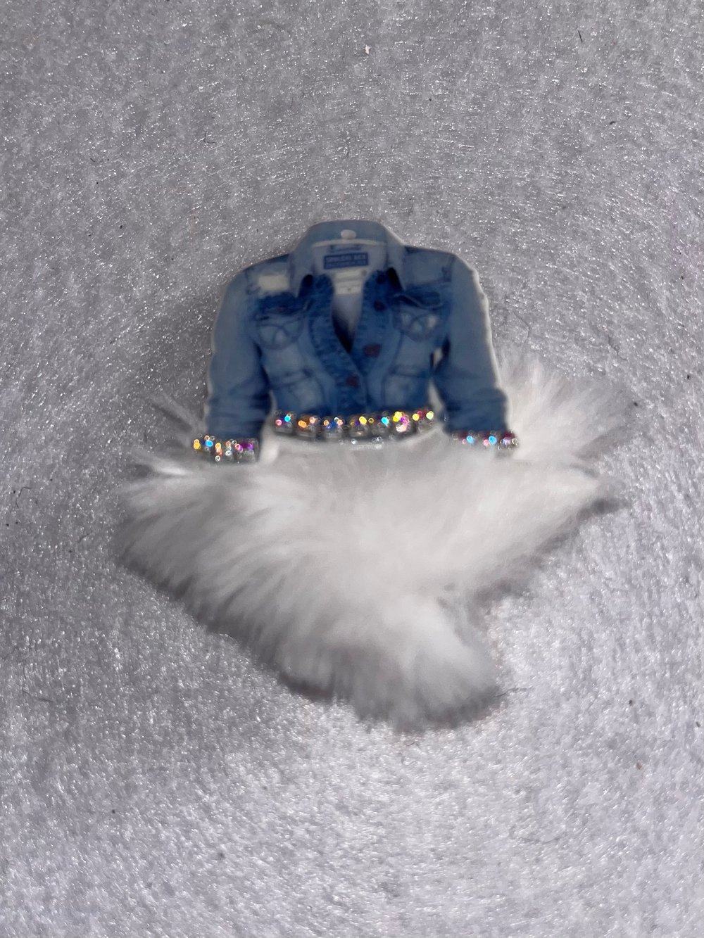 Image of Fur Dress charms