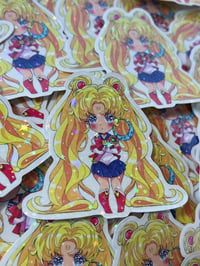 Image 1 of Moonie Clear Star Sticker 