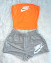 XS orange top set