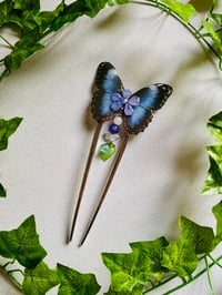 Image 3 of 🦋Forest Reverie Butterfly🦋 Hairpin