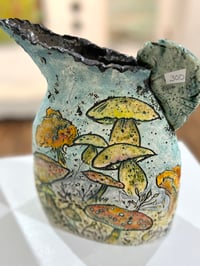 Image 3 of Mushroom Pitcher- Cynthia Marks