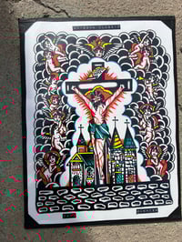 Crucifiction backpiece 
