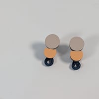 Image 3 of Mixed Material earrings by Rachel Butlin