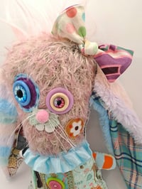 Image 3 of "Sasinia" bunny with pin button