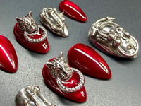 Image 5 of Riot Press-On Nails Size Medium 