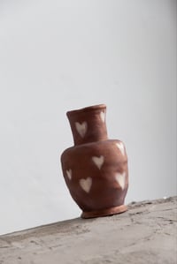 Image 1 of Copper hearts vase