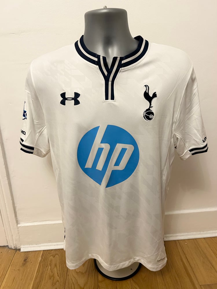 Image of Tottenham Hotspur “KANE 37” 2013/14 Home Shirt + PL patches (M)