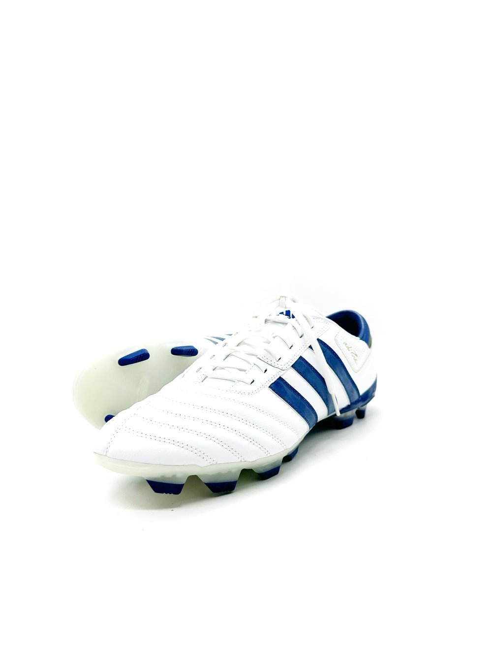 Image of Adidas Adipure III FG WHITE BLUE 