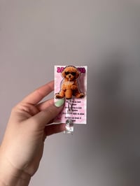 Doodle drinking coffee 