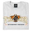 Thrasher // Fortune Logo Tee (Ash Grey)